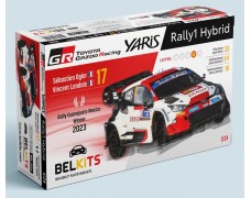 Kit – Toyota Yaris GR Hybrid Rally1 Toyota Gazoo Racing WRT Team - Rally Mexico 2023 1/24 Kit – Toyota Yaris GR Hybrid Rally1 Toyota Gazoo Racing WRT Team - Rally Mexico 2023 1/24